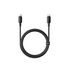 Baseus Cabo Silky Series Fast Charging Type-C To Type-C 100W 1M Cluster Preto