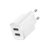 Baseus Carregador Compacto 2U 10.5W Eu Branco
