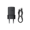 Baseus Carregador Palm Fast Charger 1C 30W Eu Cluster Black (With Baseus Mini White Cable Type-C)