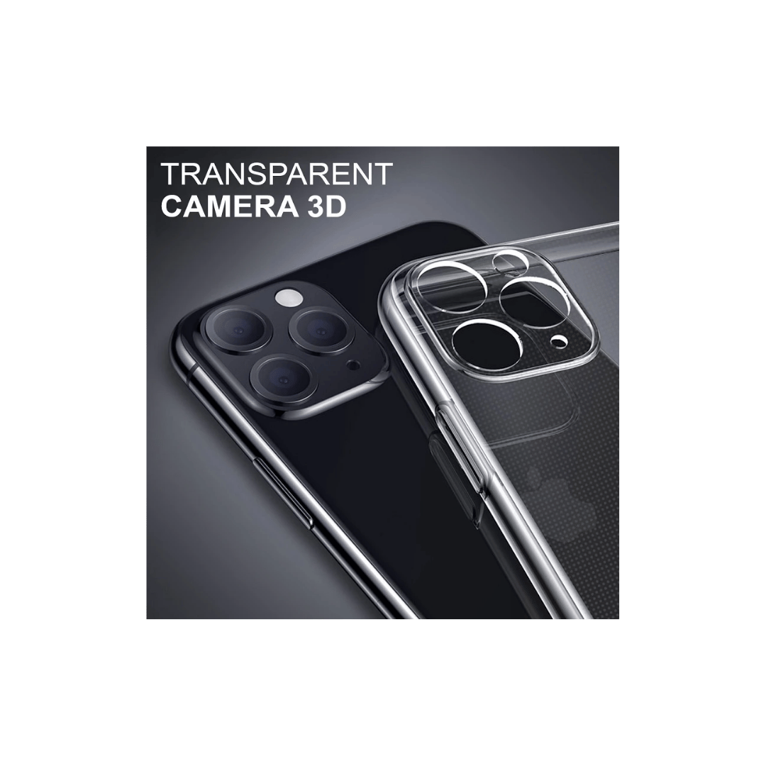 Capa de Silicone para iPhone 17 Transparente Extra Grossa 2.0mm