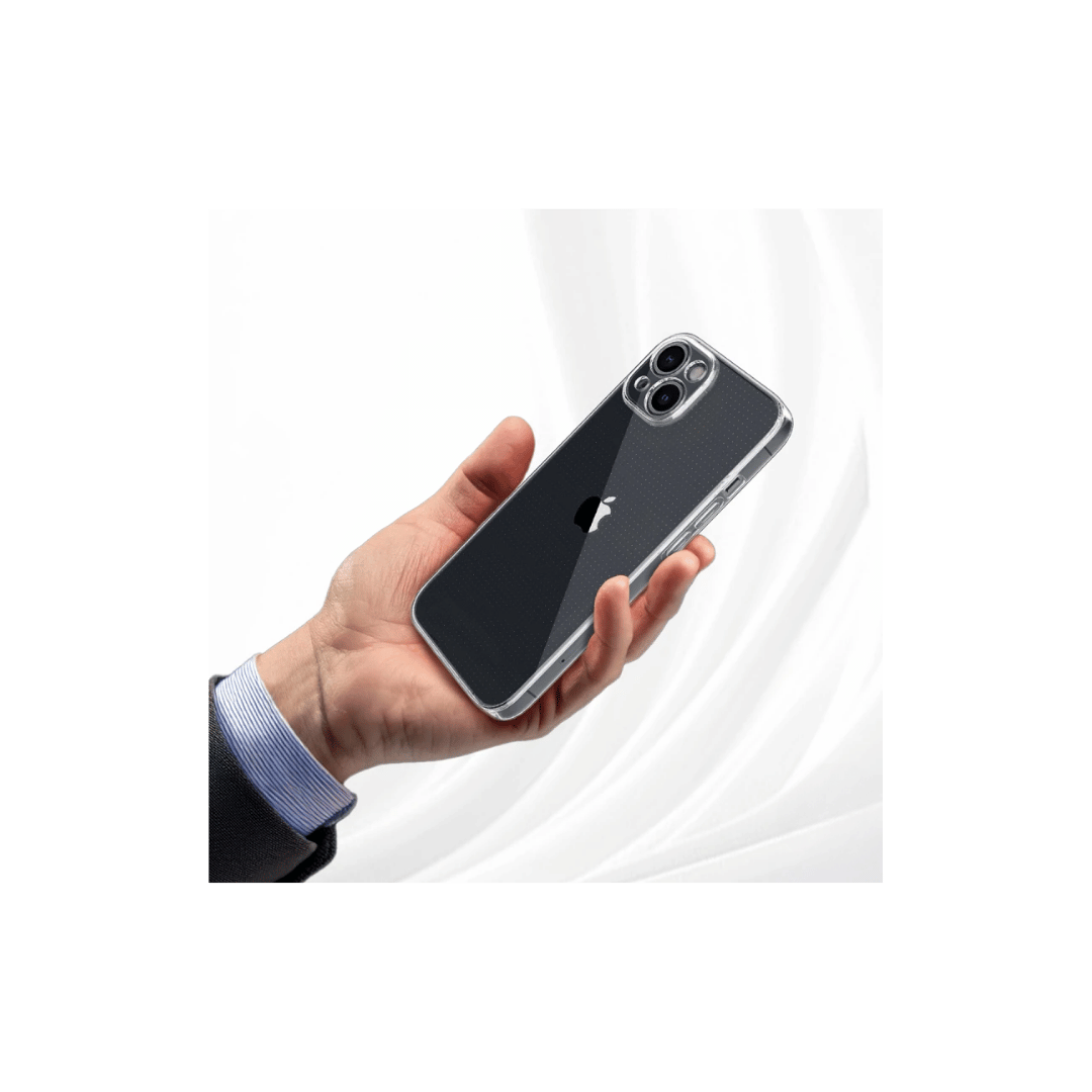 Capa de Silicone para iPhone 17 Transparente Extra Grossa 2.0mm